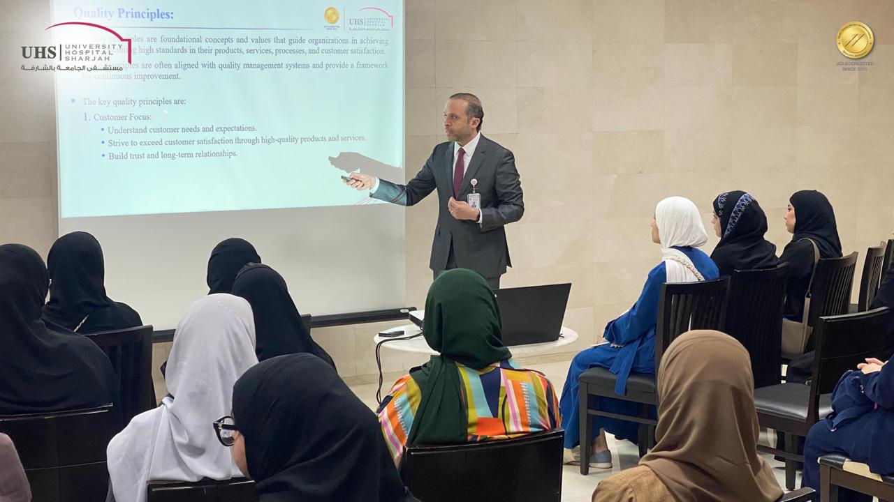 ⁠Visit of a Delegation from Health Sciences College at the UOS